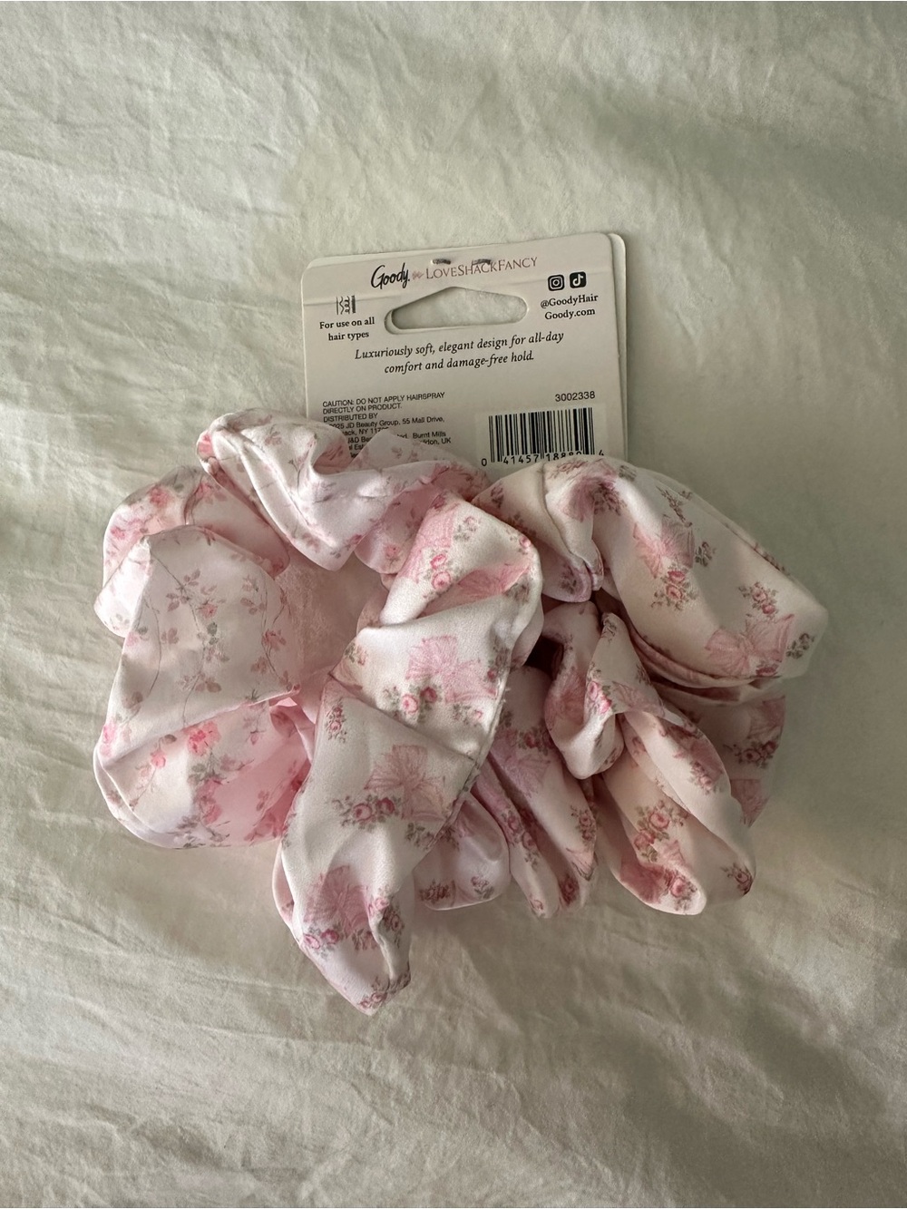 LoveShackFancy X Goody 3 large satin scrunchies - Picture 2 of 2